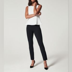 Spanx The Perfect Pant, Ankle Back Seam Skinny L